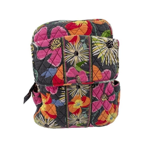 Vera Bradley Pink Floral Mini Backpack - Picture 1 of 8